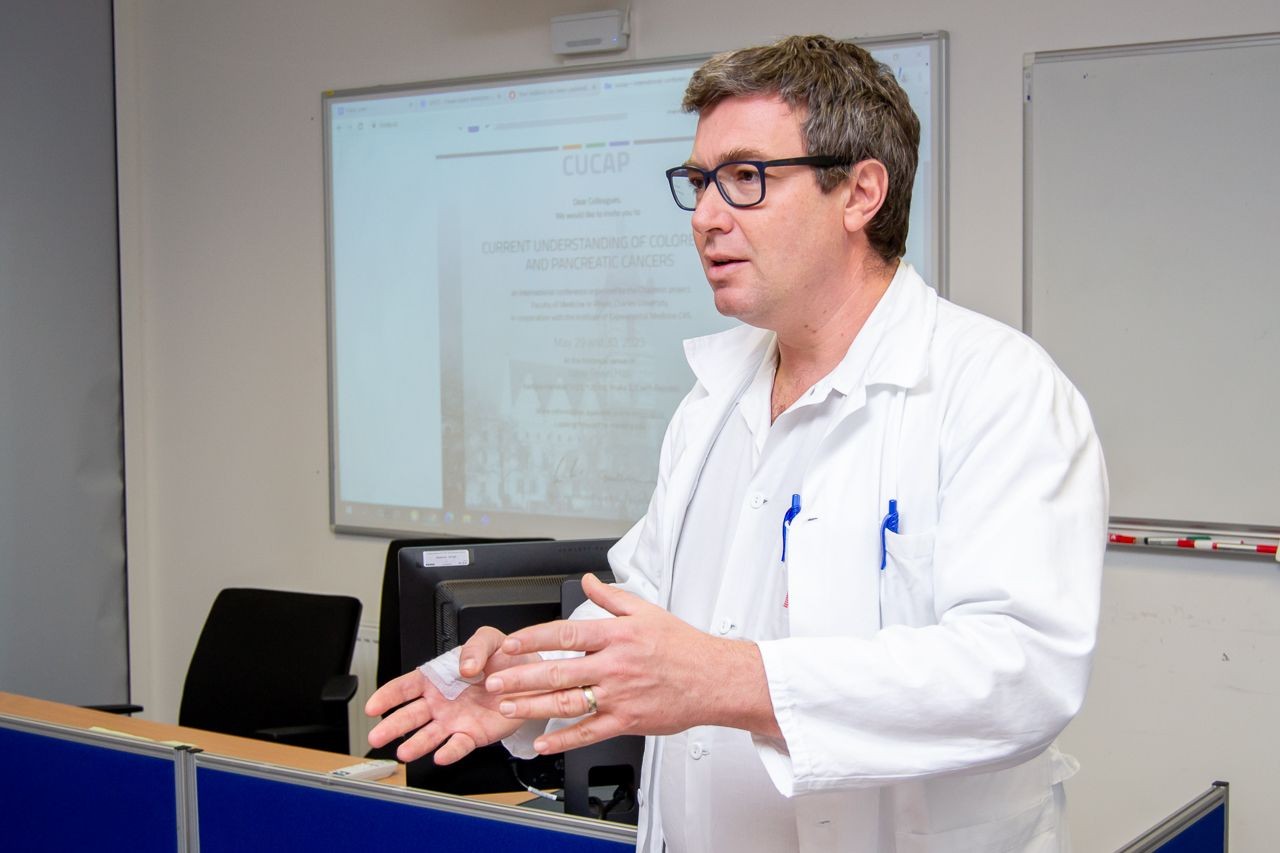 Prof. Vaclav Liska, MD, PhD, Charles University